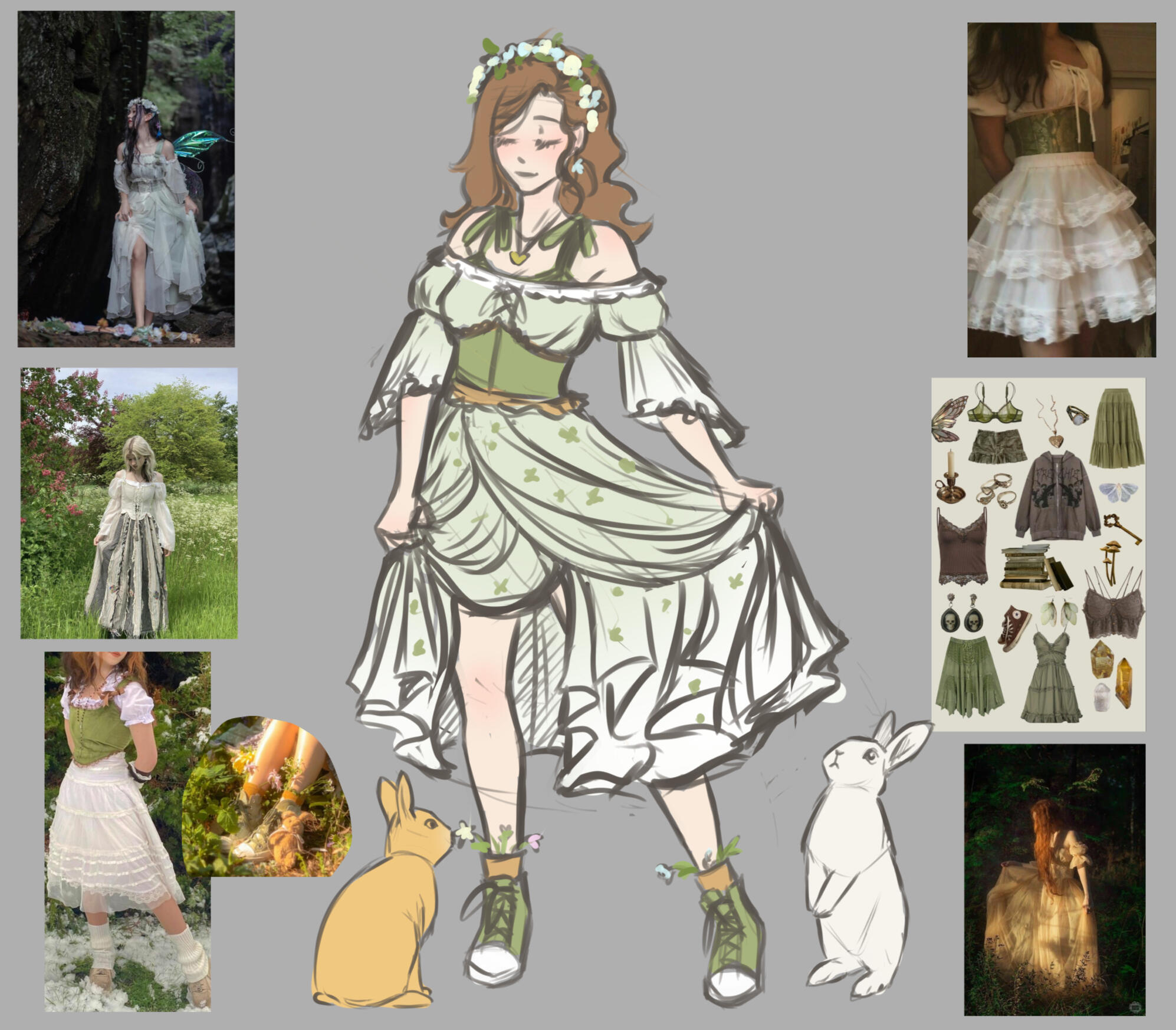 references + sketch